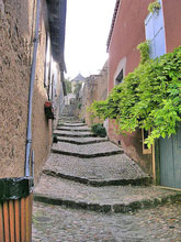 Walkway up to mill.  Photo copyright Cold Spring Press.  All rights reserved.