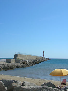 Port la Nouvelle jetty.  Photo 2011 Cold Spring Press.  All rights reserved.