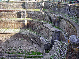 Hermione's Dry Dock at Rochefort's Arsenal  2011 Cold Spring Press.   All Rights Reserved