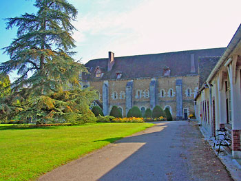 Abbaye de Pontigny.  Copyright Cold Spring Press.  All rights reserved.