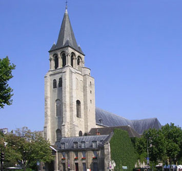 Abbey Saint-Germain-des-Prés. Wikipedia
