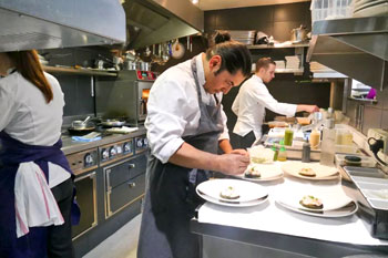 Alan Geaam in his restaurant kitchen.  Wikipedia