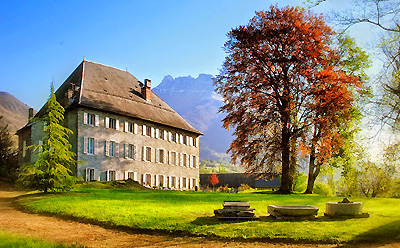 Château des Allues, Savoie   Copyright S. Vandeville.  All rights reserved.