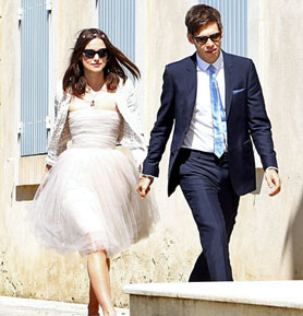 Keira Knightly and James Righton.  Photo courtesy of Spread Pictures, UK.  Copyright 2013.  All rights reserved.