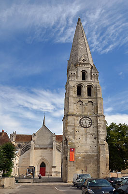 Abbaye Saint-Germain, Auxerre.  Wikipedia