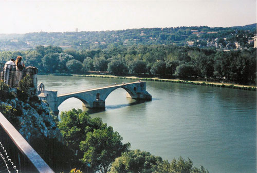Pont St-Bnzet at Avignon