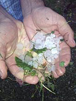 Bordeaux Hail May 26, 2018.  Copyright G. Quinney.  All rights reserved.