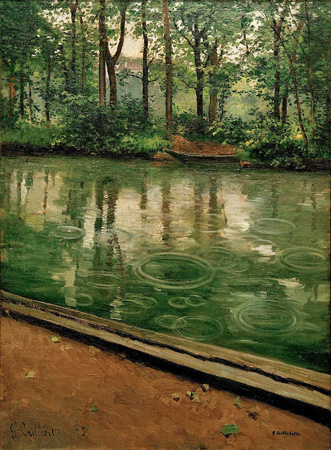 L'Yerres, plue by Caillebotte.  Wikipedia