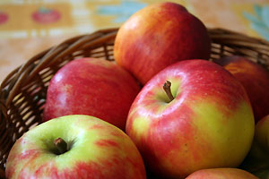Calvados apples.  Photo credit http://www.calvados-tourisme.co.uk