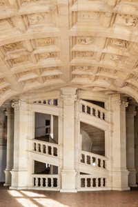 Chambord Double Helix Stairway.