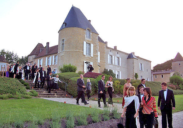 Guests at Vinexpo - Château d'Yquem