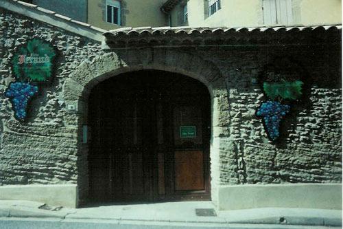 Wine Cave at Chteauneuf du Pape