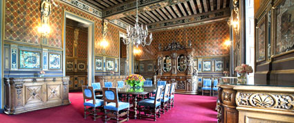 Cheverny Interior.  Wikipedia/Château de Cheverny web site