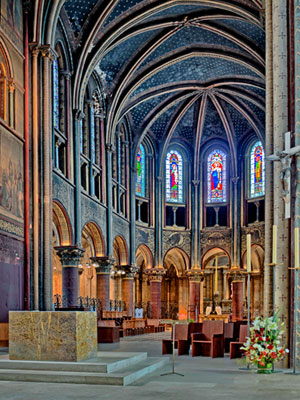 Church of St-Germain de Prés, Paris.  Wikipedia