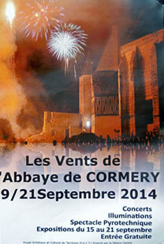 Abbey of Cormery.  Copyright Cold Spring Press. All rights reserved.