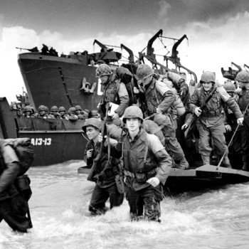 D-Day Landing Utah Beach.  Courtesy Normandy Office of Tourism