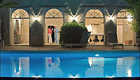 Pool and Orangerie at Chteau de Dtilly