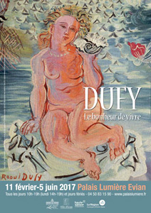 Dufy poster.  Courtesy of Palai Lumière, Evian