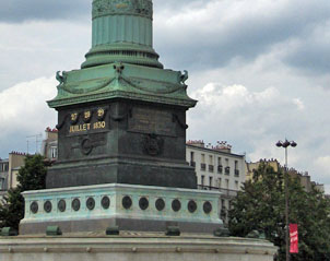 Place de la Bastille today.