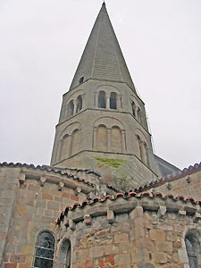 Eglise Saint-Martin, Ygrande.  Copyright Cold Spring Press.  All rights reserved.