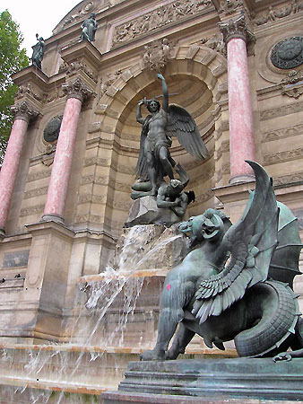 Fontaine St-Michel, Copyright Cold Spring Press.  All rights reserved.