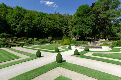 Abbey de Fontenay gardens. Courtesy http://www.abbayedefontenay.com/en/