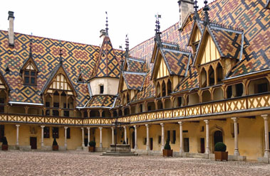 Htel Dieu, Hospices de Beaune.  Photographer unknown.