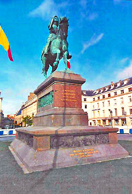 Orlans statue of Joan of Arc.  Copyright 2003-present Cold Spring Press.  All rights reserved.