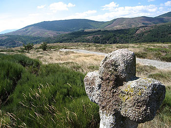 Ancient Cross on the Rgordane Way