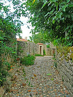 Cobbled street in Lautrec.  2011 Cold Spring Press.  All Rights Reserved