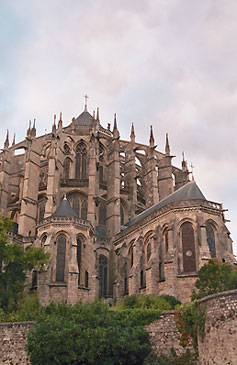 Cathdrale St-Julien, Le Mans.  Photo copyright 2009-present Cold Spring Press.  All rights reserved.