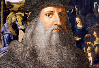 Portrait of Da Vinci courtesy of Clos du Luce web site.