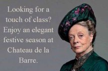 Maggie Smith of Downton Abbey