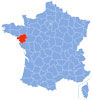 Map Loire-Atlantique