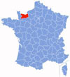 Map Calvados     Wikipedia