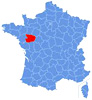 Map Maine-et-Loire
