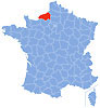 Map of Seine-Maritime