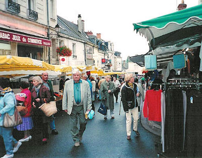 Market Day Bourgeuil. Copyright 2007 Cold Spring Press.  All rights reserved.