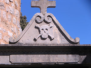 Rennes-le-Chteau cemetery.  Photo copyright 2010 by Marlane O'Neill.  All rights reserved.