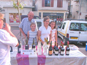 Local wine for sale. Copyright 2010 by Marlane O'Neill.  All rights reserved.