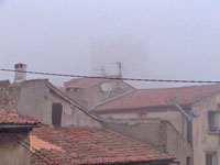 Cathdrale in the fog, Photo by Marlane O'Neill 2009.  All rights reserved.