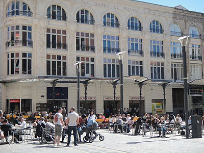 Place de la Mairie.   2011 Marlane O'Neill.  All rights reserved.