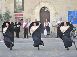 Dancers in the streets. Copyright 2012 by Marlane O'Neill.  All rights reserved.