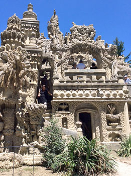 Le Palais Idéal.  Copyright Jo Anne Marquardt.  All rights reserved