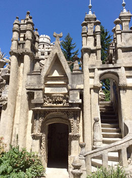 Le Palais Idéal.  Copyright Jo Anne Marquardt.  All rights reserved