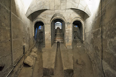 Basement of Maison du Fontainier, Courtesy Mairie de Paris/F. Grunberg