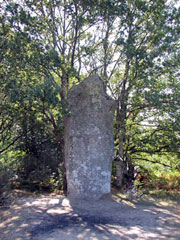 Menhir, Monts de Blond.  Copyright Cold Spring Press.  All rights reserved.