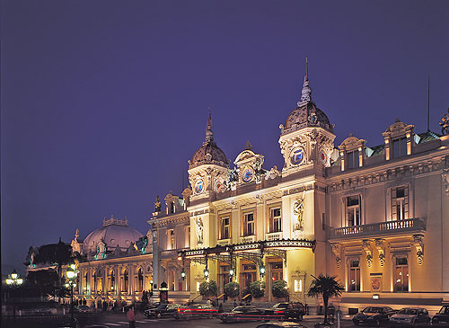 The Casino at Night - courtesy of and copyrighted Socit des Bains de Mer, Monaco