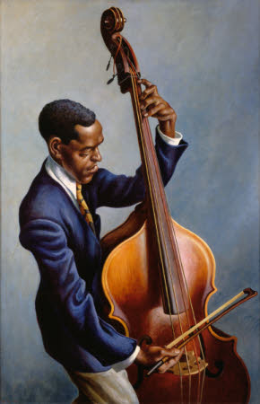 Portrait of a Musician by Thomas Hart Benton