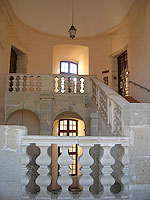 Stairs up to the museum, Narbonne 2011 Cold Spring Press.  All Rights Reserved